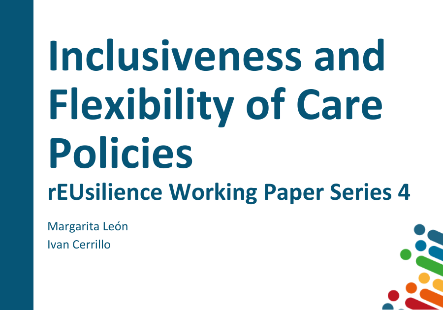 New working paper “Inclusiveness and Flexibility of Care Policies”