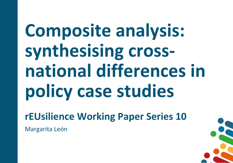 New working paper “Composite analysis: synthesising cross-national differences in policy case studies”