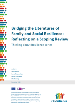 Bridging the Literatures of Family and Social Resilience: Reflecting on a Scoping Review