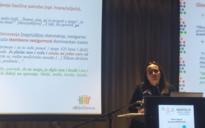 rEUsilience researcher, Ivana Dobrotić, shares findings with stakeholders in Croatia