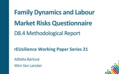 New Working Paper “Family Dynamics and Labour Market Risks Questionnaire”