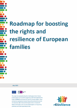 Roadmap for boosting the rights and resilience of European families